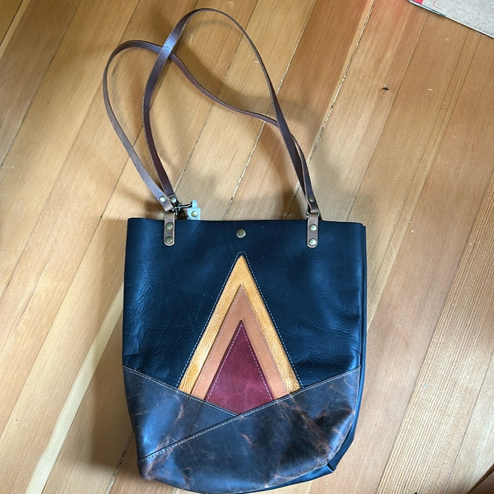 In Blue Handmade Mandella Tote